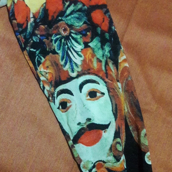 Colorful Art Faces Jacket - Picture 4 of 8